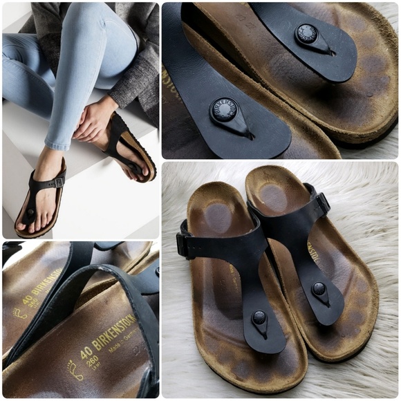 Birkenstock Shoes - Birkenstock Gizeh Sandals Sz 9